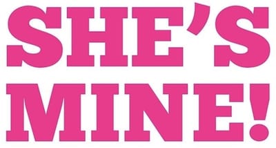 Lesbisch koppel She is Mine schoenzool stickers - Huwelijk/Bruiloft/Trouwen