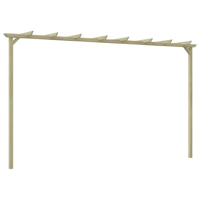 vidaXL - Pergola - 360x200x60 - cm - geÃ¯mpregneerd - grenenhout