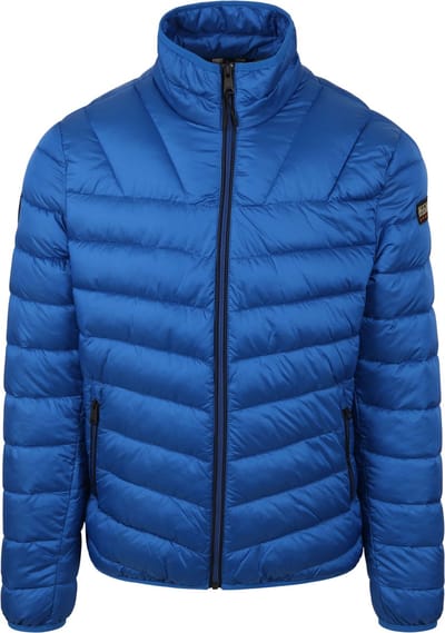 Napapijri Jas Aerons Blauw - Maat M - Heren - Winterjassen