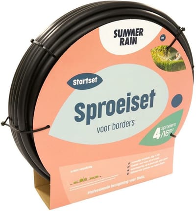 Beregening - SummerRain - sproeiset voor borders incl. 4 sproeiers - max. 16 m²