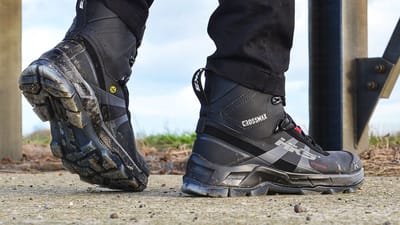 HKS Adventure PXT S7 werkschoenen - veiligheidsschoenen - safety shoes - heren - waterdicht - hoog - stalen neus - antislip - ESD - lichtgewicht - zwart - maat 47