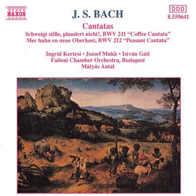 Ingrid Kertesi - J.S. Bach: Coffee & Peasant Cantata (CD)