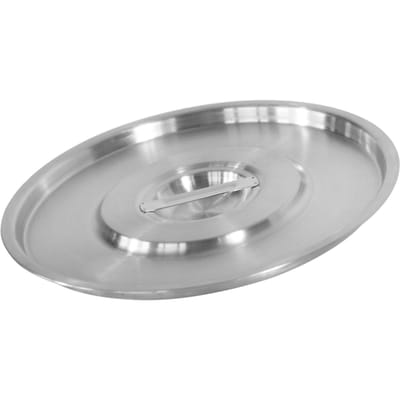 HENDI Deksel voor emmer – versterkte voet – roestvast staal – ⌀305x(H)15mm