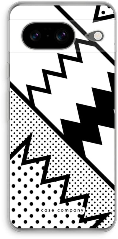 Case Company® - Hoesje geschikt voor Google Pixel 8 hoesje - Pop Art #5 - Soft Cover Telefoonhoesje - Bescherming aan alle Kanten en Schermrand
