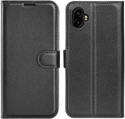 Coverup Hoesje - Geschikt voor Samsung Galaxy Xcover 7 Pro Hoesje - Coverup Book Case - Zwart