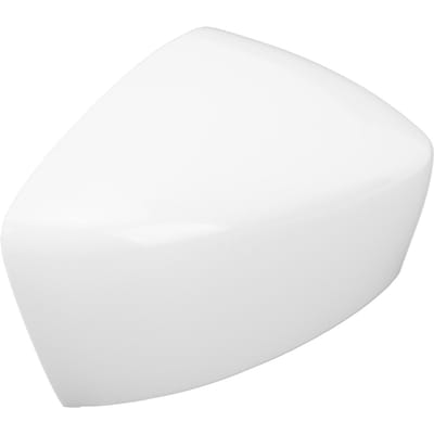Cache de rétroviseur latéral Blanc non peint Haute résistance Cache de rétroviseur extérieur de porte pour 3 Axela M3 2014 à white