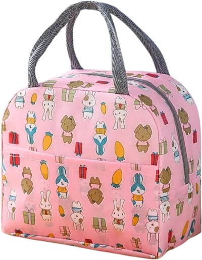Nivard Koeltas - Koelbox - Koelelementen - Coolbox - Auto - Lunchtas - Strand - Roze konijn