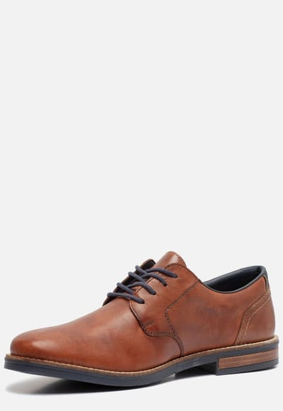 Rieker Veterschoenen cognac Leer - Maat 44