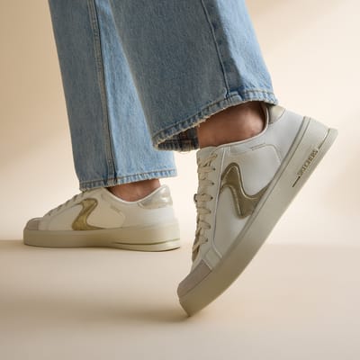Skechers Skechers Hiland Wedge Sneakers beige Synthetisch