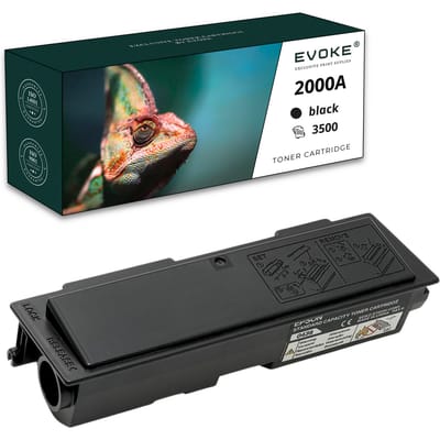 Evoke Compatibele Toner voor Epson C13S050438 / C13S050436 2000A Zwart 3500 Pagina's Aculaser M2000D M2000Dn M2000Dt M2000Dtn