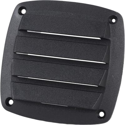 Dailygoods- Ventilatierooster 4 Inch - Ventilatierooster voor Campers - Luchtafvoerrooster - Buitenrooster - Insectenwering - Modern ontwerp - Luchtrooster