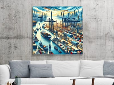 Kunstprint | Wanddecoratie | Dibond | 60 × 60 cm