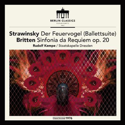 Staatskappelle Dresden, Rudolf Kempe - Firebird Suite & Sinfonia Da Requiem op. 20 (LP) (Remastered)