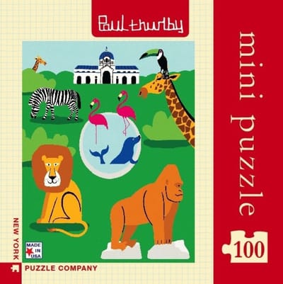 The Zoo - 100 Stukjes New York Puzzle Company Mini Puzzel - 0819844013462