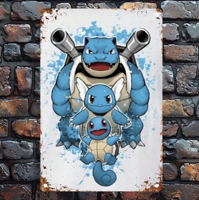 Pokémon Blastoise schilderij