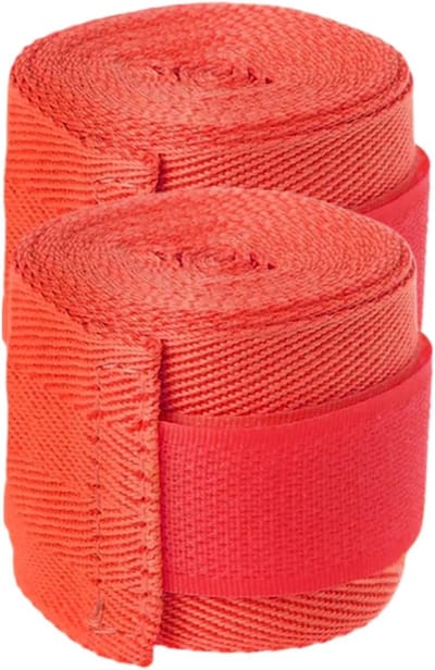 Boksen Handzwachtels - Polsbanden Vechtsport - Trainingsondersteuning - Elastische Compressie - 15cm Lengte - Rood