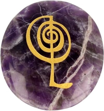 Amethist Cho-Ku-Rei reiki steen