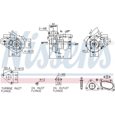 Supercharger, drukvulling NISSENS 93732