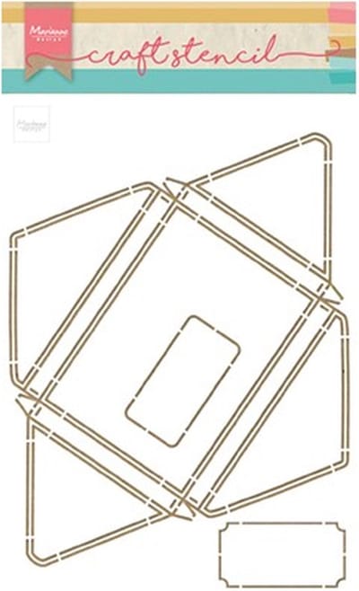 Marianne Design Craft stencil - Envelope - A4