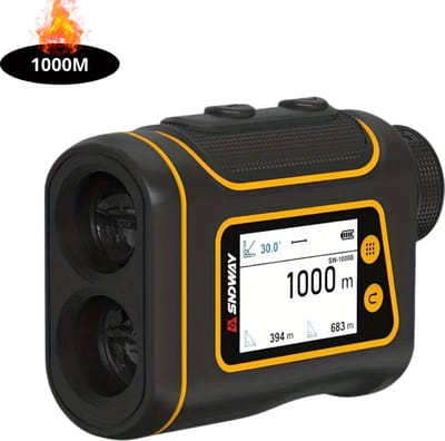 Livano Afstandsmeter - Laser - Afstandmeter - Rangefinder - Digitaal - Golf - 1000M- Zwart