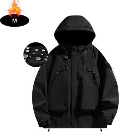 Livano Windjas Dames - Parka - Lente & Herfst - Jas - Volwassen - Windjack - Windbreaker - Outdoor - Zwart - M