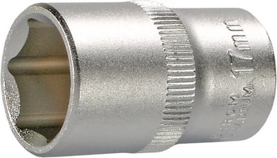 SW-Stahl 05409SB Dopsleutelinzet 6,3 mm (1/4") aandrijving, sleutelwijdte 10 mm, zeskant, van chroom-vanadiumstaal