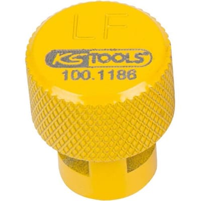 KS Tools 100.1186 RDKS / TPMS bandenontluchter, geel, links voor