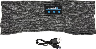 Slaap Koptelefoon - Bluetooth Hoofdband - Ontspannen en Slapen - Ultradunne Speakers - One Size Fits All - Zwart