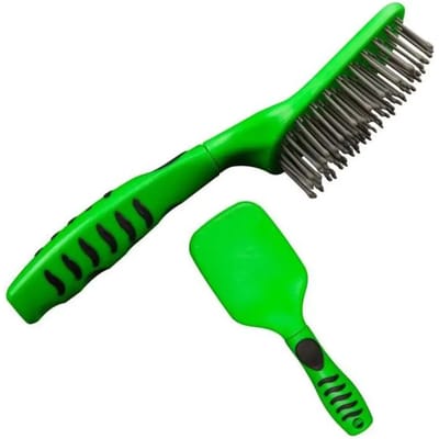 Haarborstel met ergonomisch handvat voor manen en staarten Umbria Equitazione