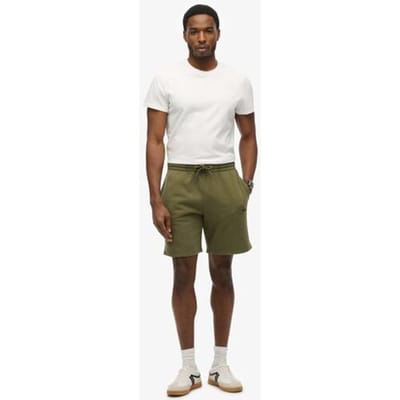 Superdry Short met Micrologo Groen Grootte: S