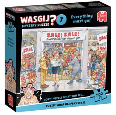Jumbo - Wasgij Mystery 7 - Uitverkoop - 500 stukjes - Legpuzzel