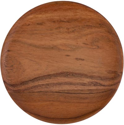 Pure Acacia Wood Houten Onderbord rond 20x1.5 cm