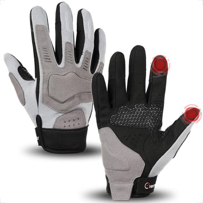 Dailygoods- Motorhandschoenen Ademend - Motorhandschoenen Heren/Dames - Motorhandschoenen Zomer - Touchscreen Ondersteuning - Slipweerstand - Geschikt voor Motorfiets/Scooter - Motorfiets Handschoenen