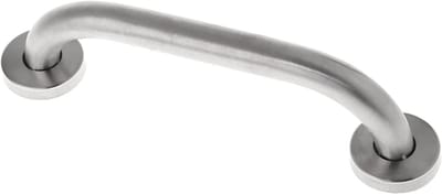 Badkamer Handgreep - Veiligheidshandvat - Extra Steun - Roestvrij Staal - 20 cm - Zilver
