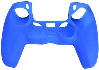 New Age Devi - Blauwe Silicone Skin Controller Hoes geschikt voor de Playstation 5 - Beschermhoes geschikt voor Controller