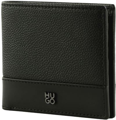 HUGO kaarthoes Quantic 8CC Wallet Black zwart