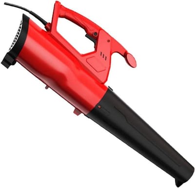 Elektrische Bladblazer - Tuinveger Krachtig - Tuin Schoonmaken - Industriële Turbomotor - 3800W - Rood