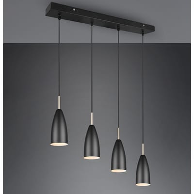 Shadora Hanglamp Yuki Zwart Mat