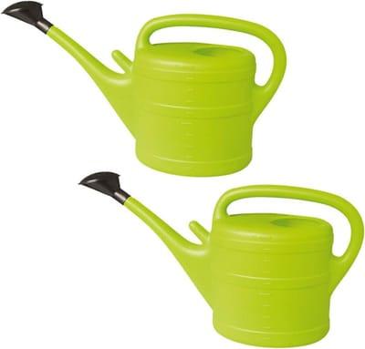 Gieter Set - Bloempot Gieting - Planten Water Geven - 2 Stuks 5 Liter - Ergonomisch Ontwerp - Diverse Kleuren