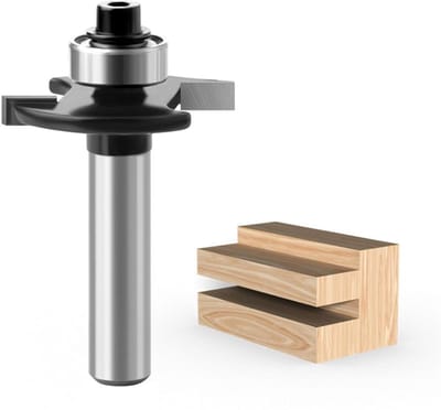 Schijfgroeffrees - Randfrees Hout - Nauwkeurig Groeven Maken - Precisie Geslepen Snijders - 8mm Schacht 3mm Breed - Metaal