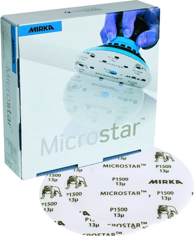 MIRKA Microstar Schuurschijven 77mm Zonder Gaten - P1200