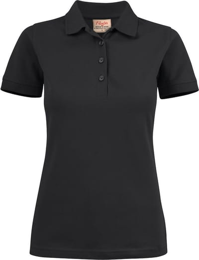 Printer POLO PIQUE SURF STRETCH LADY 2265021 - Zwart - S