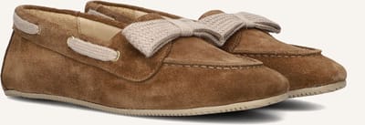 AYANA Ay3000 Mocassins Dames - Instappers - Cognac - Maat 37