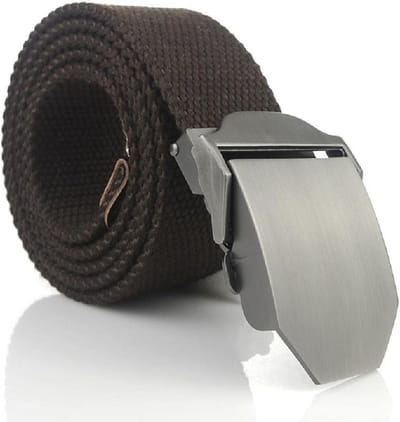 Canvas Riem 110/120/130 cm voor Dames en Heren, Stevige Werkriem met Snelsluiting voor Training, Vrije Tijd en Outdoor Activiteiten
