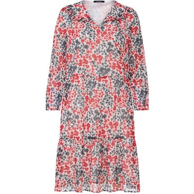 ESMARA Dames jurk (Blauw/rood, 34)