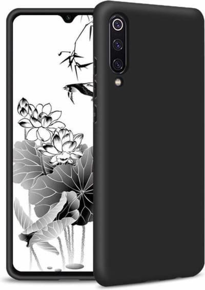 Geschikt voor Luxe Back cover voor Samsung Galaxy A50 - Zwart - TPU Case - Siliconen Hoesje