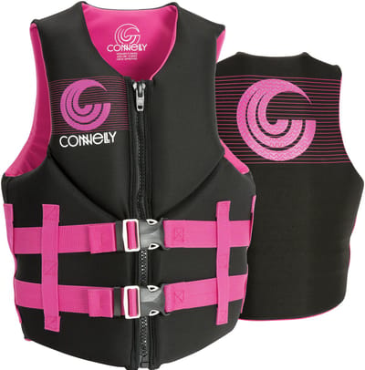 Connelly Dames Neopreen Zwemvest – CE 50N – Promo Dames Vest – Pink – Maat L