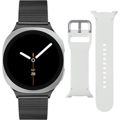 Samsung Special Edition Galaxy Watch 8 Zilver/Zwart Mesh 40mm