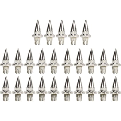 Lot de 25 écrous à rivets pour jantes, style élégant, installation facile, pour jantes argenté