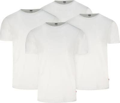 4-pack Levi's heren T-shirt Rond-Neck